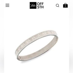 Dell Arte Stainless Steel Roman Bracelet